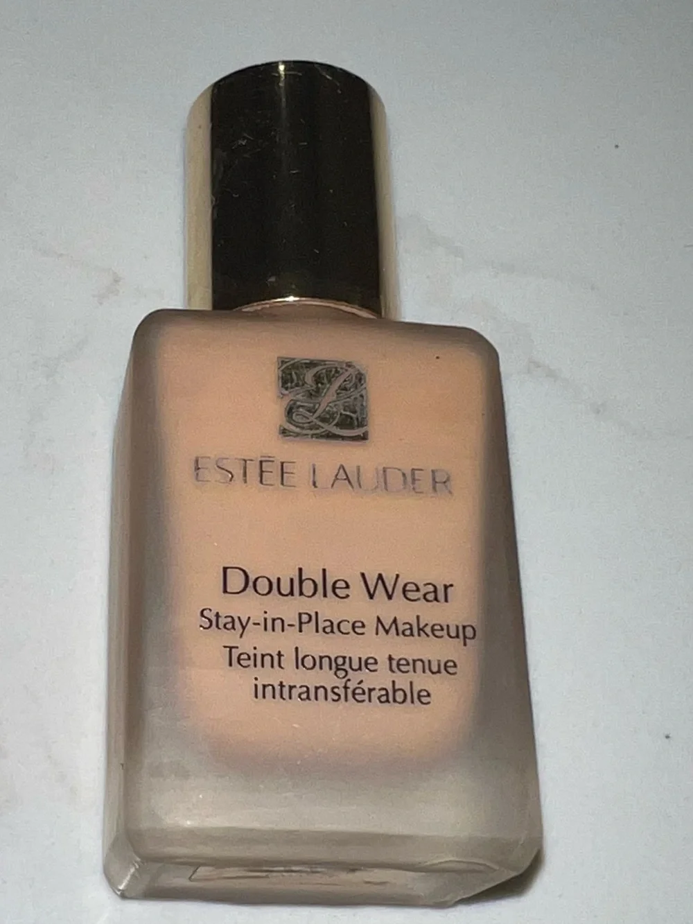 Estee Lauder Double Wear Stay-in-Place Makeup Warm Beige 3W1 Tauny - 1/2 bottle - Picture 6 of 7